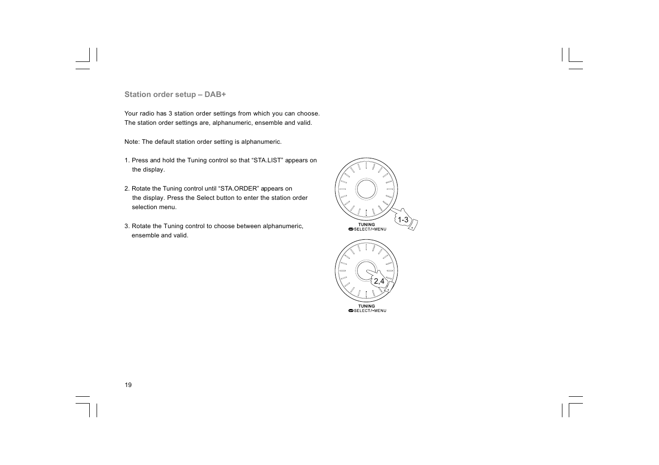 Sangean DCR-10 (R2) User Manual | Page 20 / 58