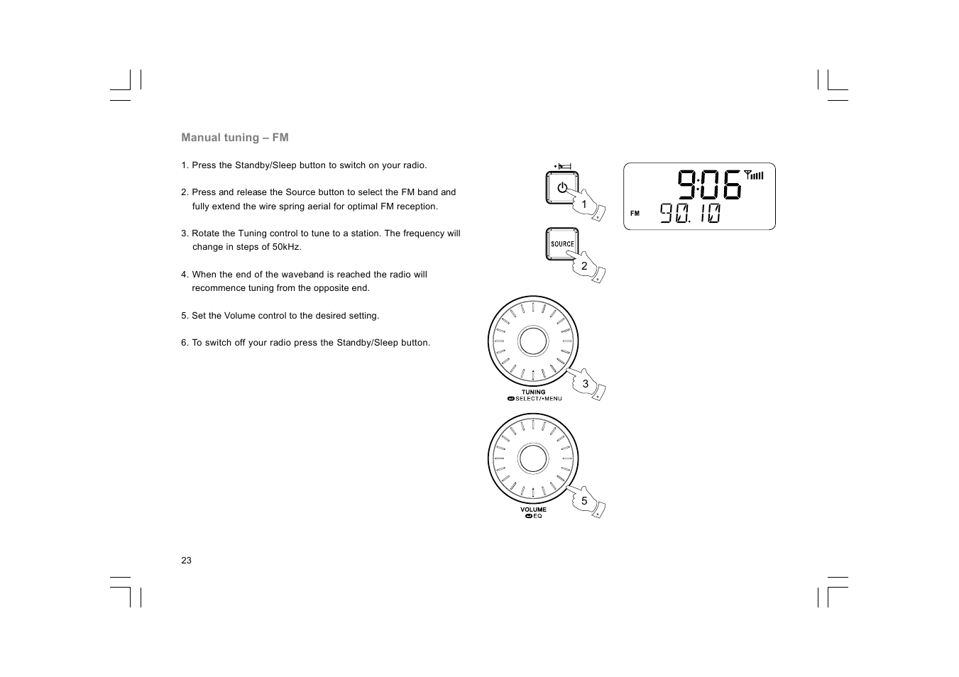 Sangean DCR-10 (R2) User Manual | Page 24 / 58
