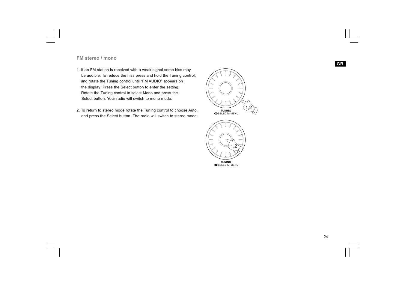 Sangean DCR-10 (R2) User Manual | Page 25 / 58