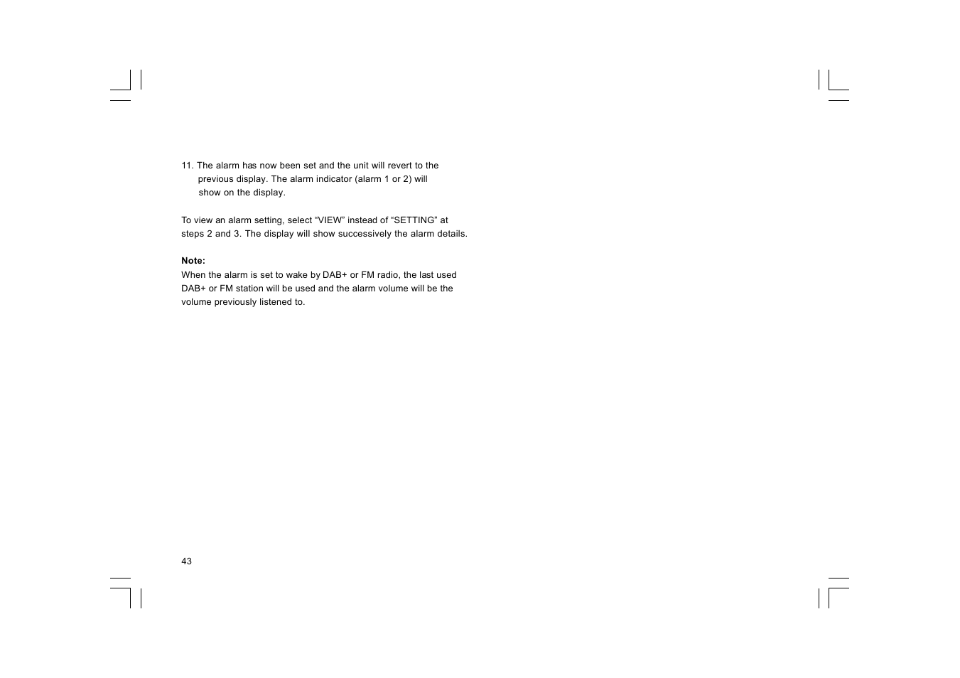 Sangean DCR-10 (R2) User Manual | Page 44 / 58