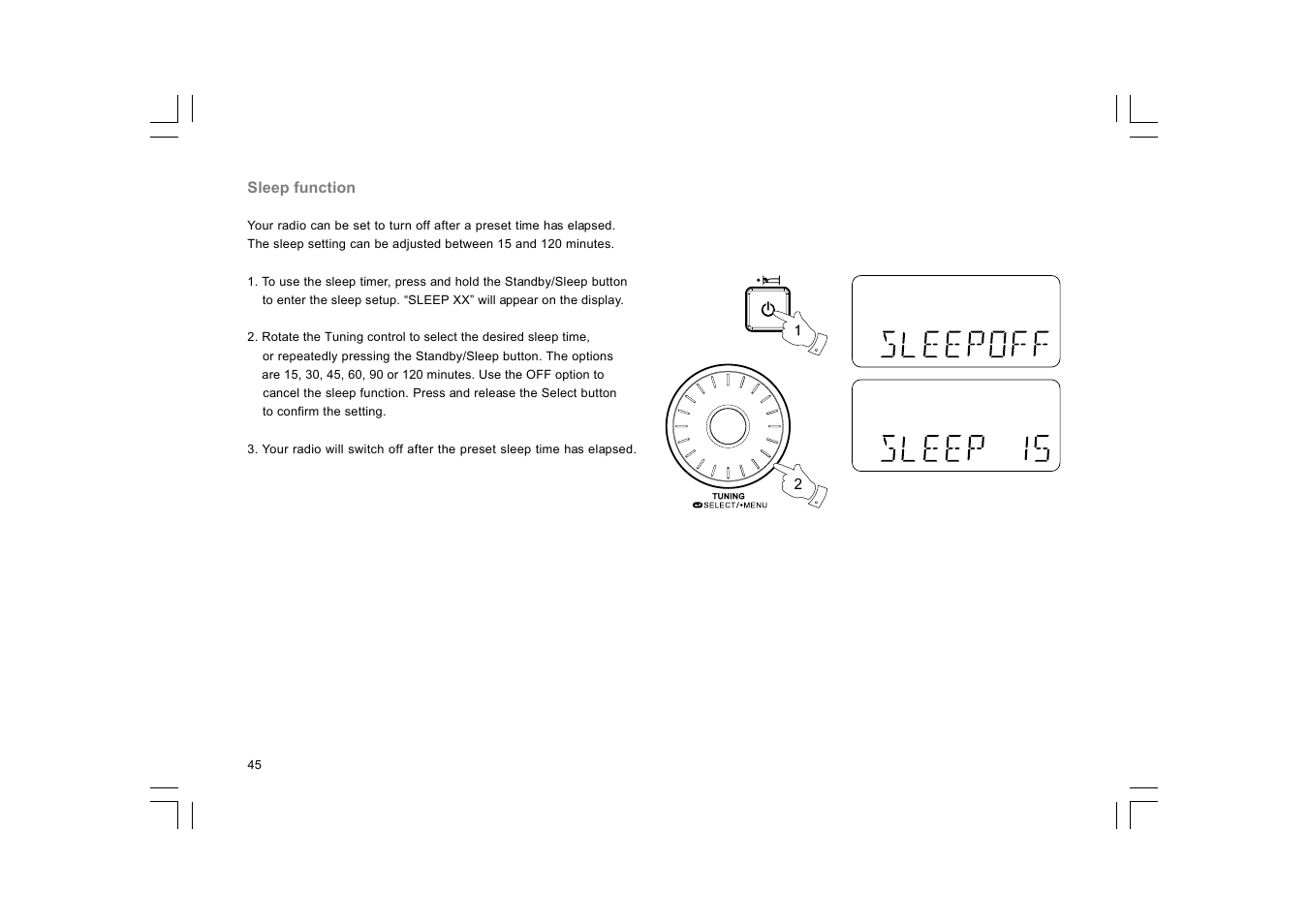 Sangean DCR-10 (R2) User Manual | Page 46 / 58