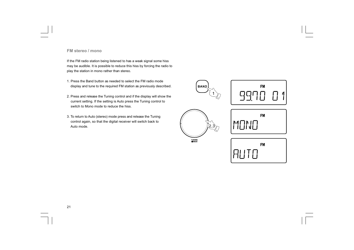 Sangean DCR-200 (R1) User Manual | Page 22 / 40