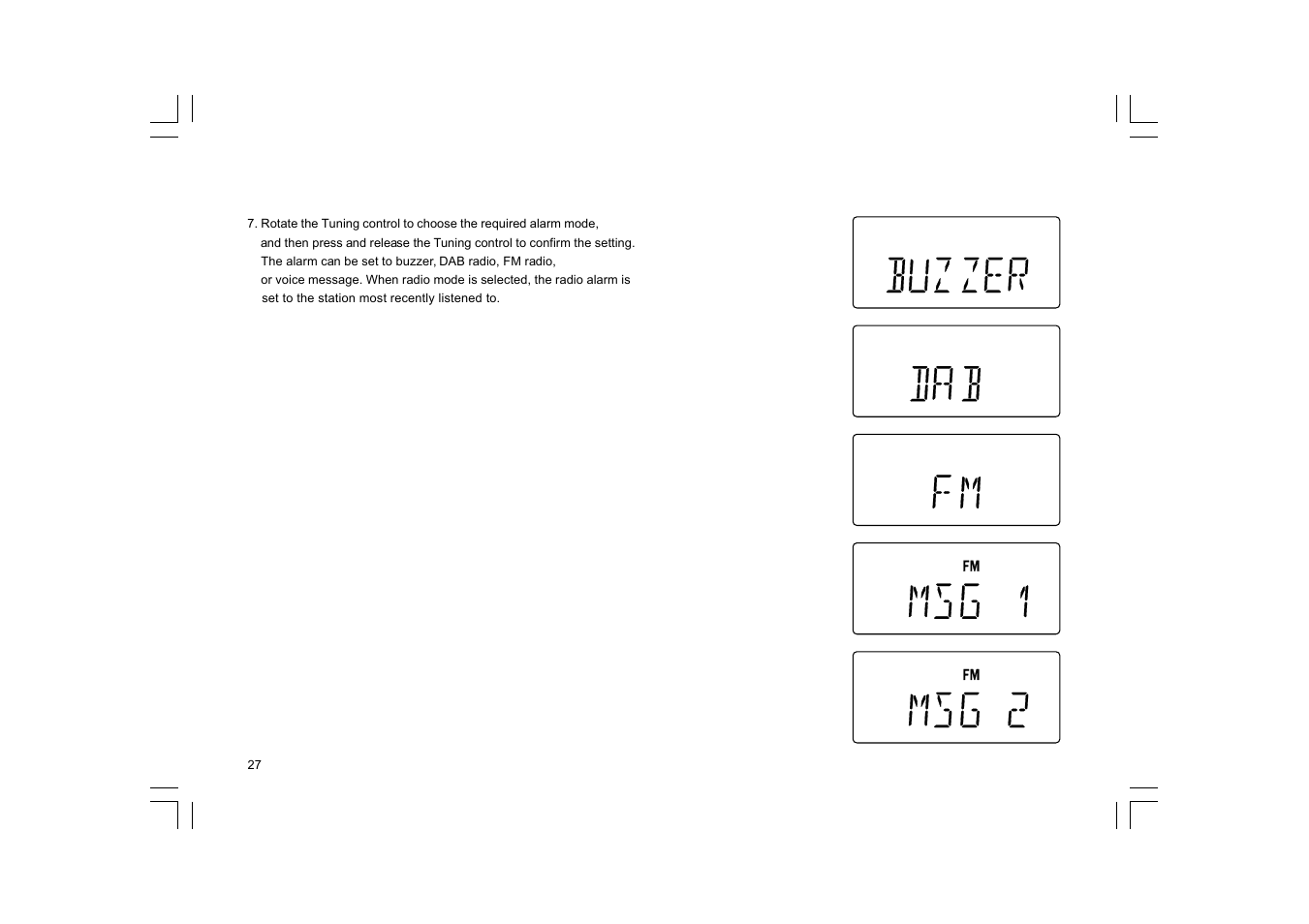 Sangean DCR-200 (R1) User Manual | Page 28 / 40