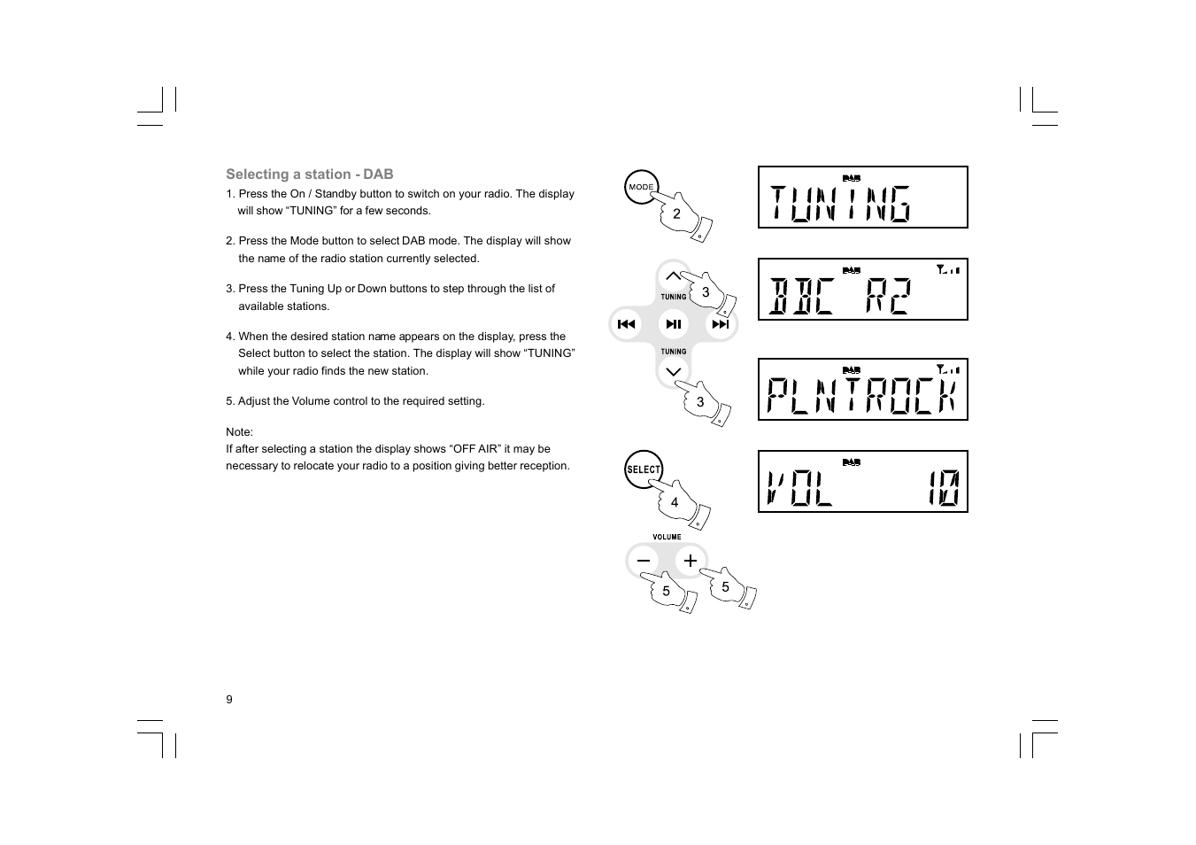 Sangean DDR-33+ (R1) User Manual | Page 10 / 41