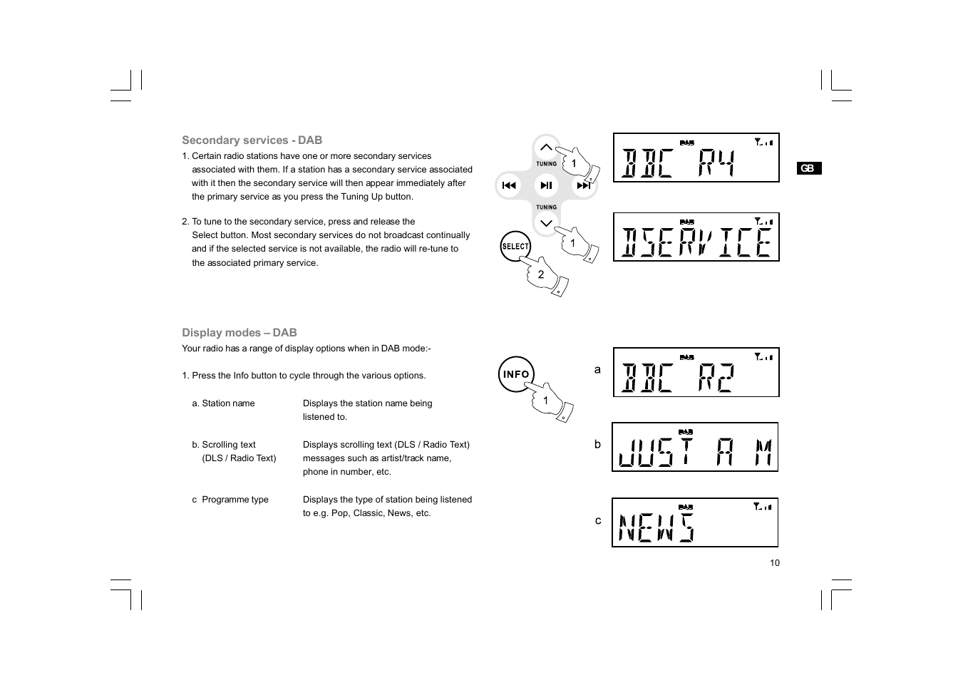 Sangean DDR-33+ (R1) User Manual | Page 11 / 41
