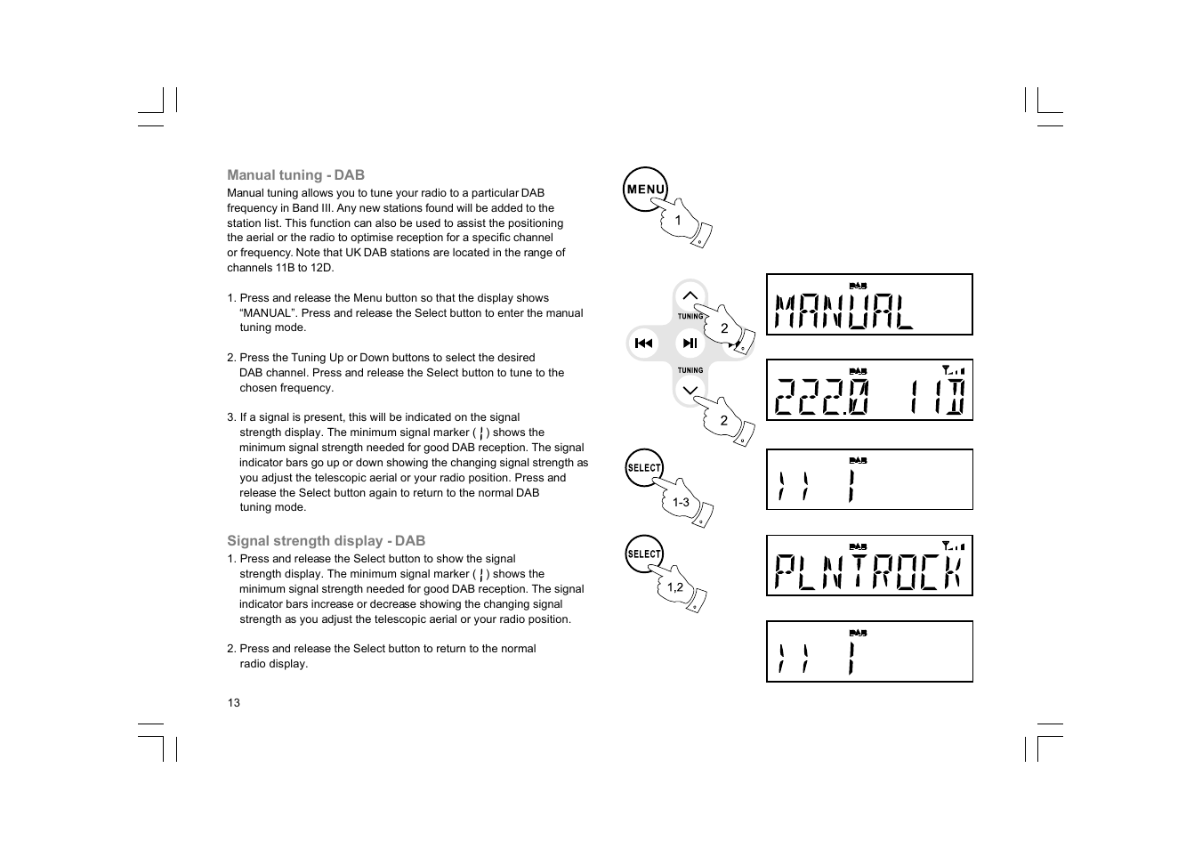 Sangean DDR-33+ (R1) User Manual | Page 14 / 41