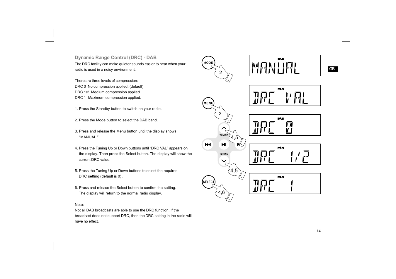 Sangean DDR-33+ (R1) User Manual | Page 15 / 41