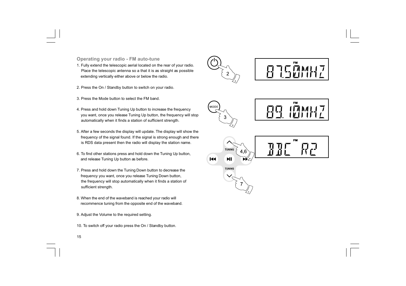 Sangean DDR-33+ (R1) User Manual | Page 16 / 41