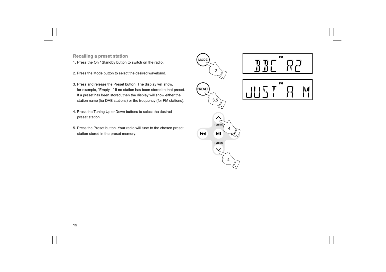 Sangean DDR-33+ (R1) User Manual | Page 20 / 41