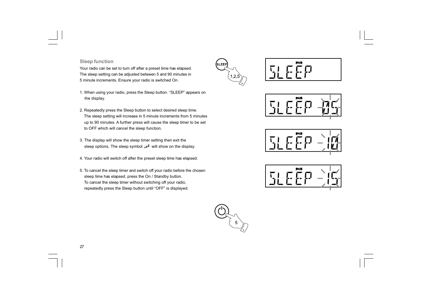 Sangean DDR-33+ (R1) User Manual | Page 28 / 41
