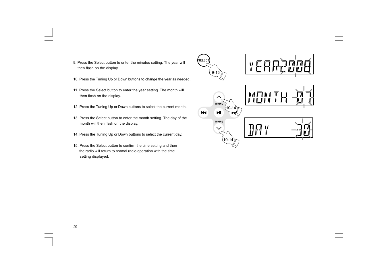 Sangean DDR-33+ (R1) User Manual | Page 30 / 41
