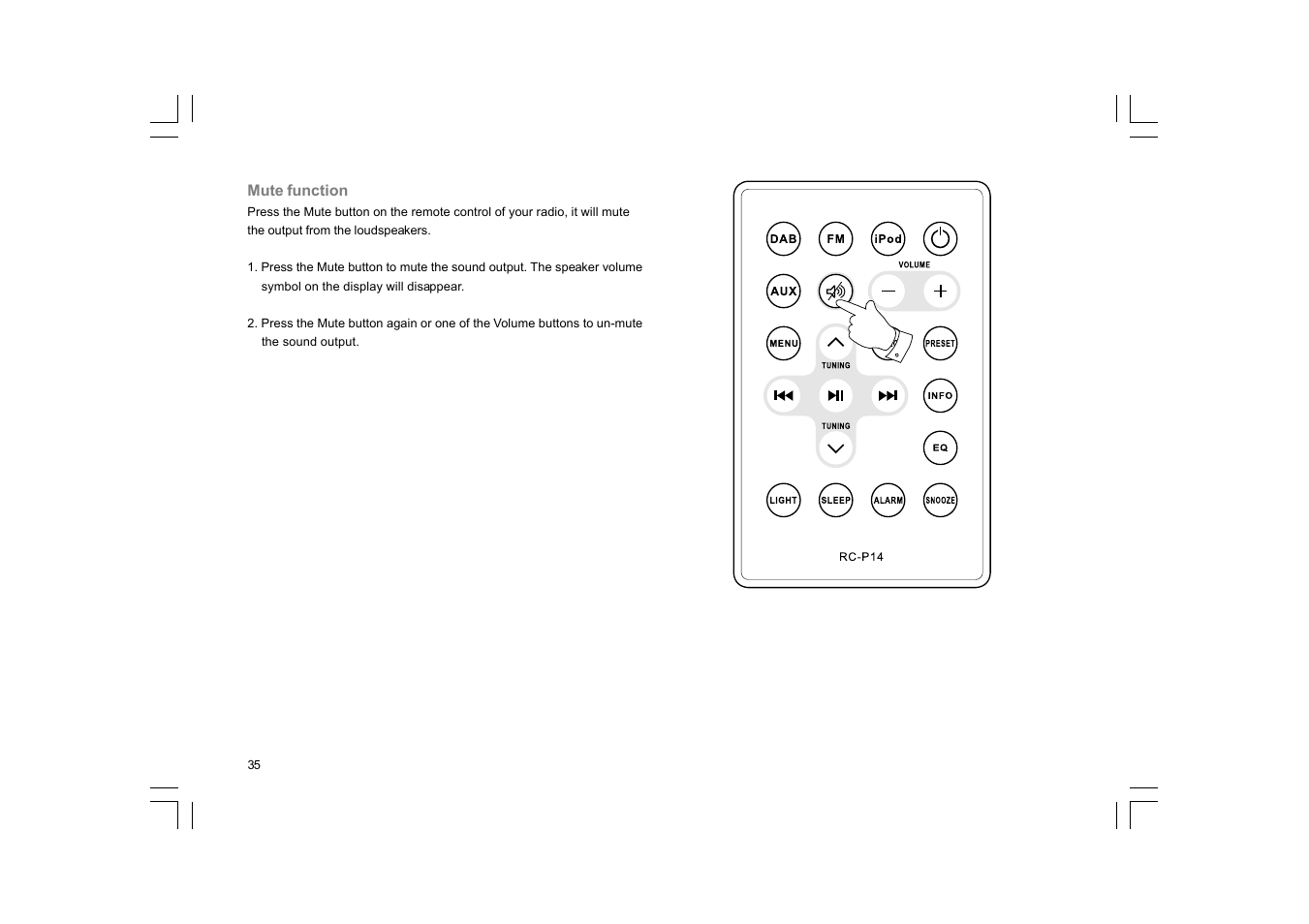 Sangean DDR-33+ (R1) User Manual | Page 36 / 41