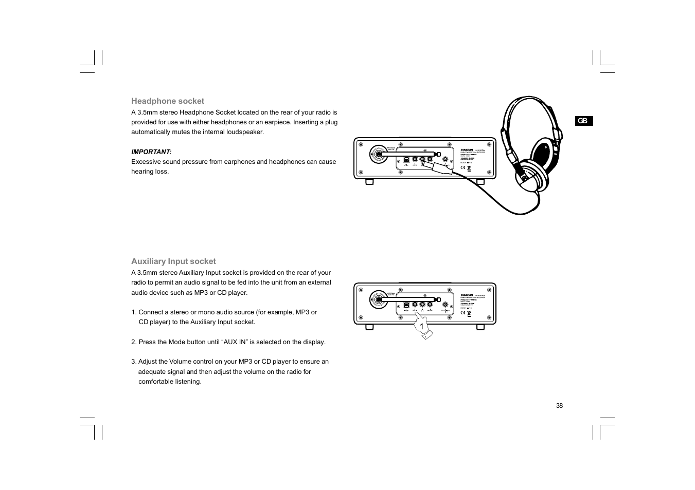 Sangean DDR-33+ (R1) User Manual | Page 39 / 41