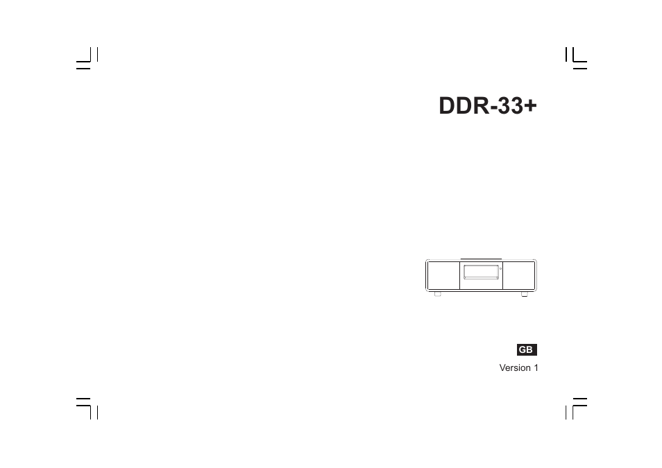 Sangean DDR-33+ (V1) User Manual | 41 pages