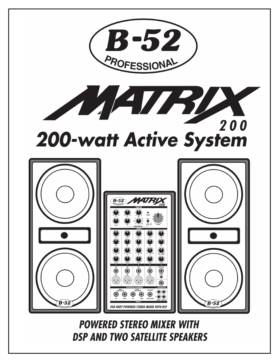 ETI Sound Systems, INC Matrix 200 User Manual | 8 pages