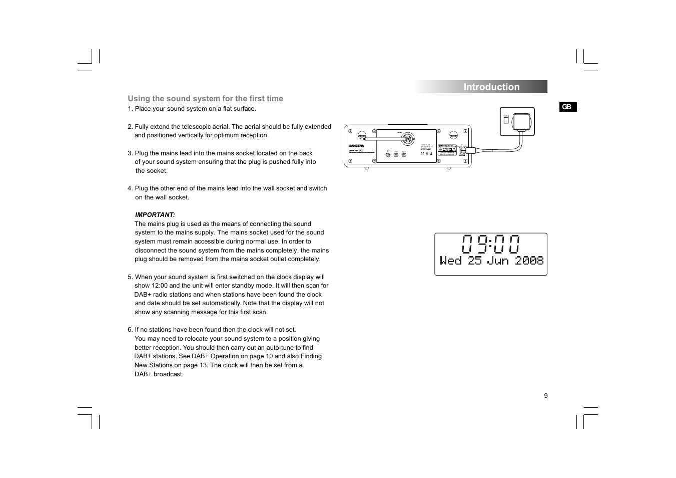 Sangean DDR-43+ (R1) User Manual | Page 11 / 49