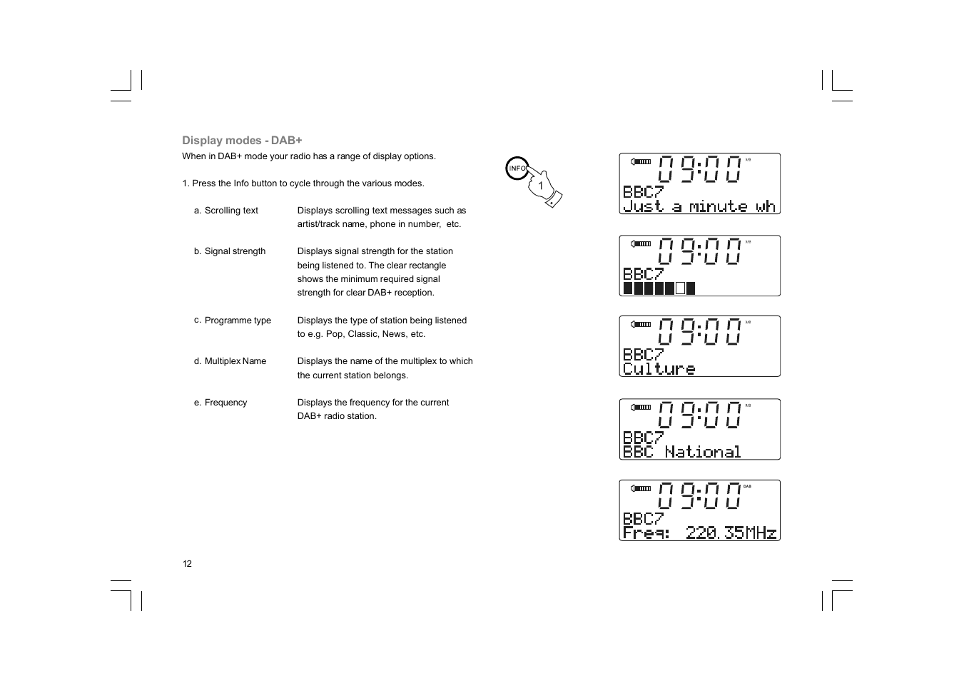 Sangean DDR-43+ (R1) User Manual | Page 14 / 49