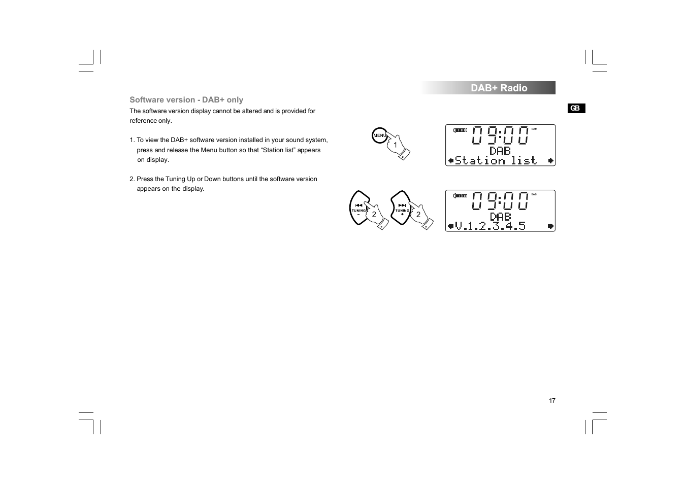 Sangean DDR-43+ (R1) User Manual | Page 19 / 49
