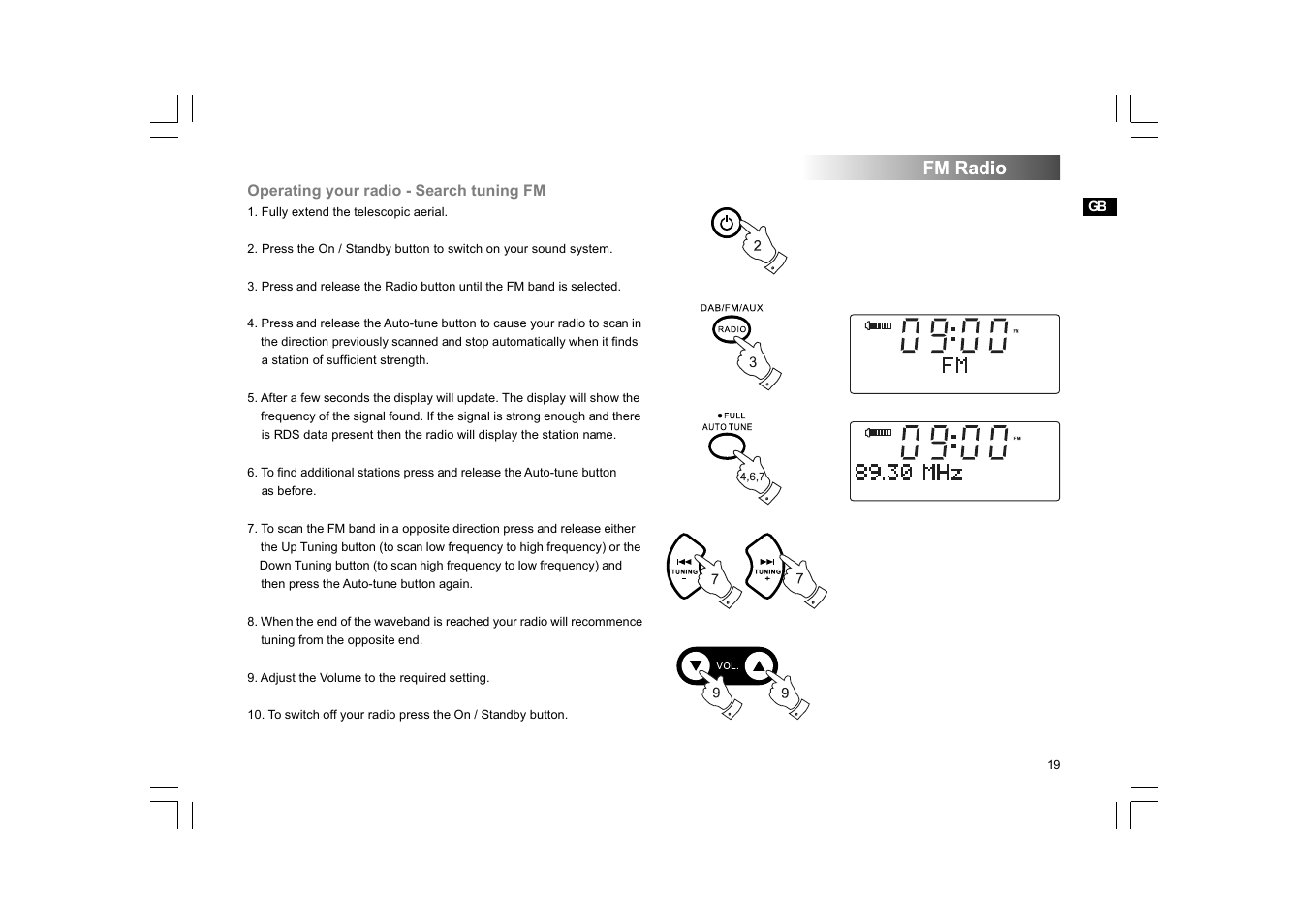 Sangean DDR-43+ (R1) User Manual | Page 21 / 49