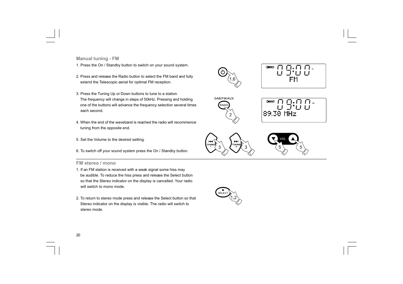 Sangean DDR-43+ (R1) User Manual | Page 22 / 49