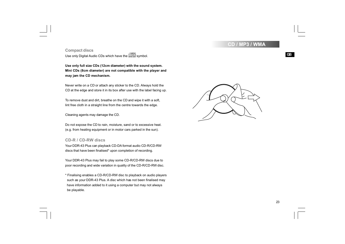 Sangean DDR-43+ (R1) User Manual | Page 25 / 49