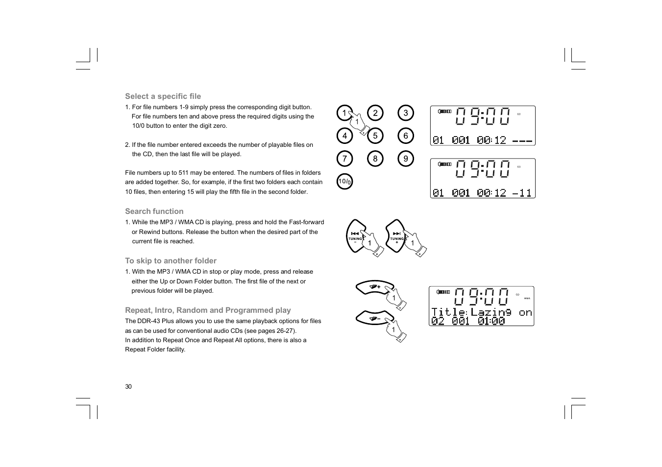 Sangean DDR-43+ (R1) User Manual | Page 32 / 49