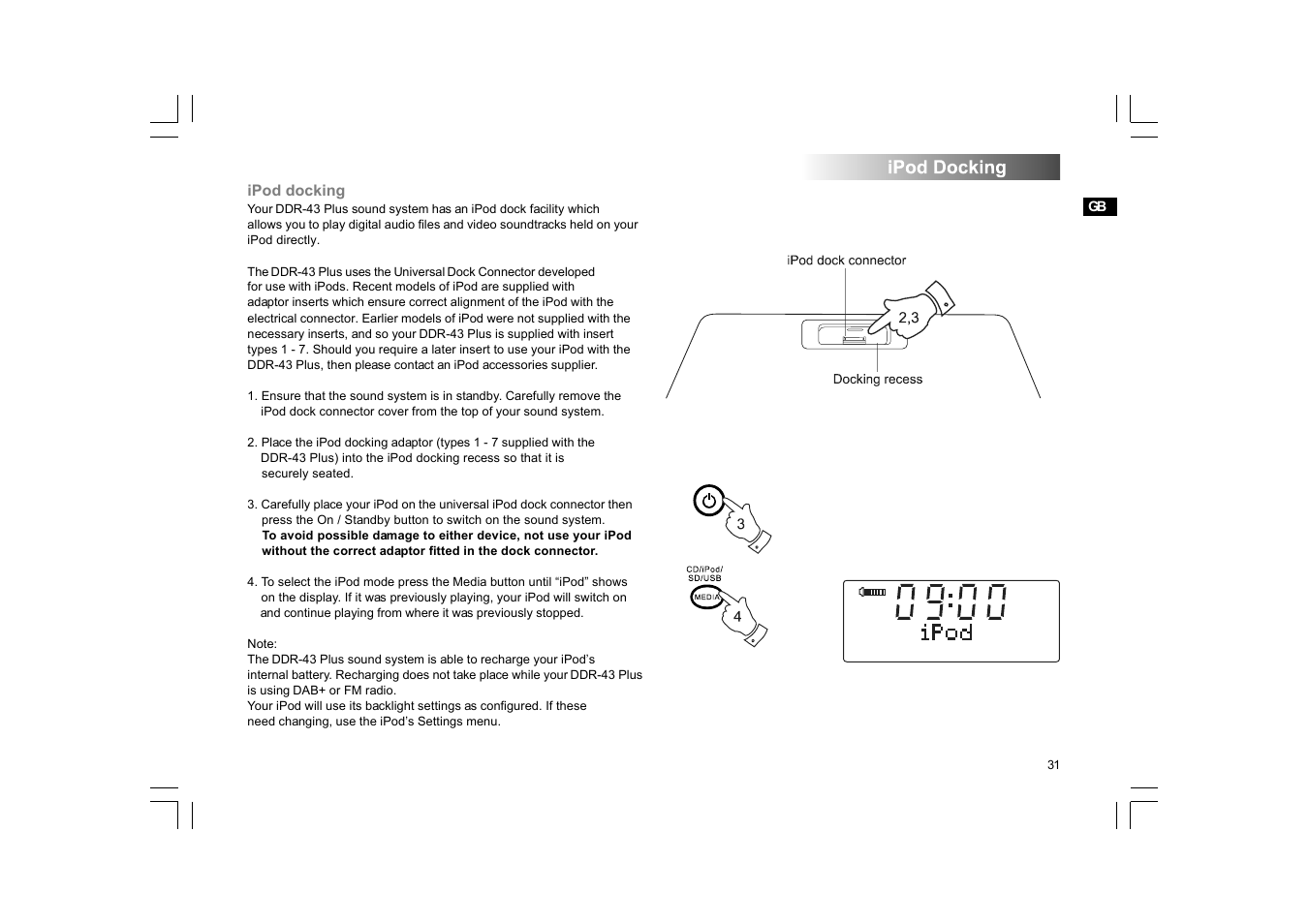 Sangean DDR-43+ (R1) User Manual | Page 33 / 49
