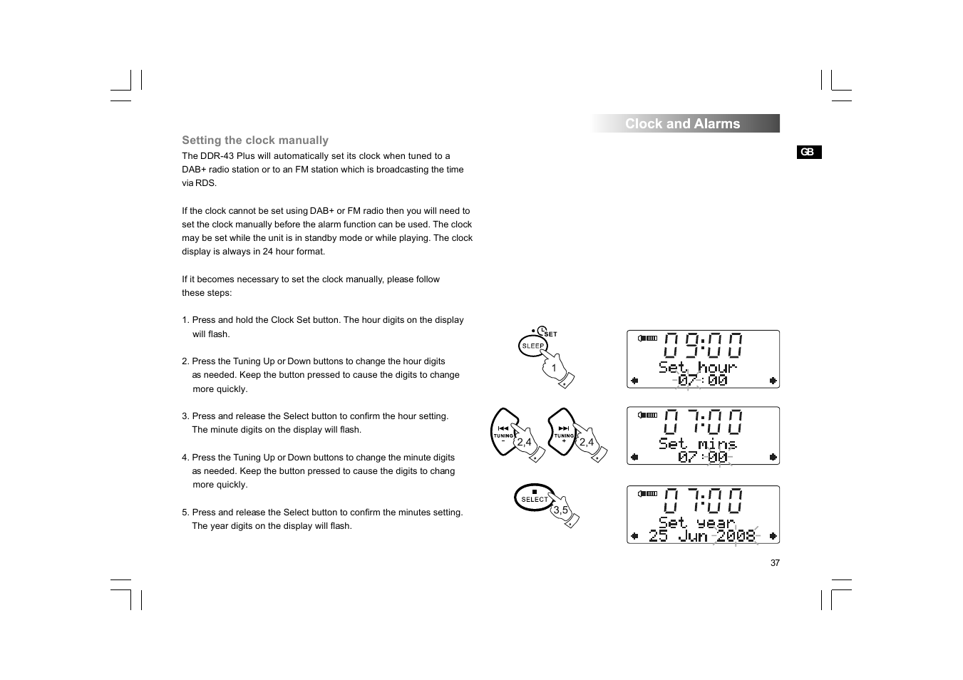 Sangean DDR-43+ (R1) User Manual | Page 39 / 49