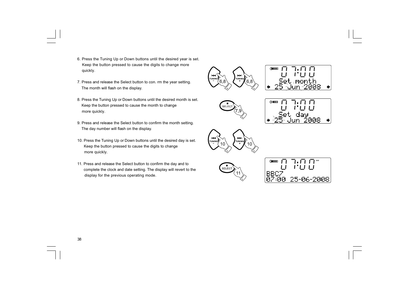 Sangean DDR-43+ (R1) User Manual | Page 40 / 49
