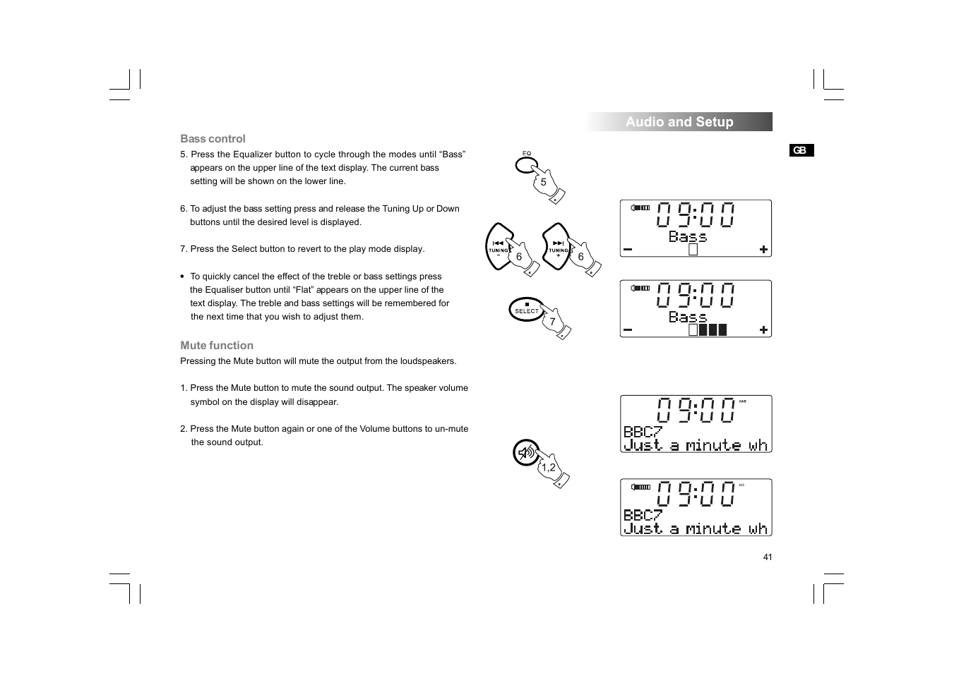 Sangean DDR-43+ (R1) User Manual | Page 43 / 49