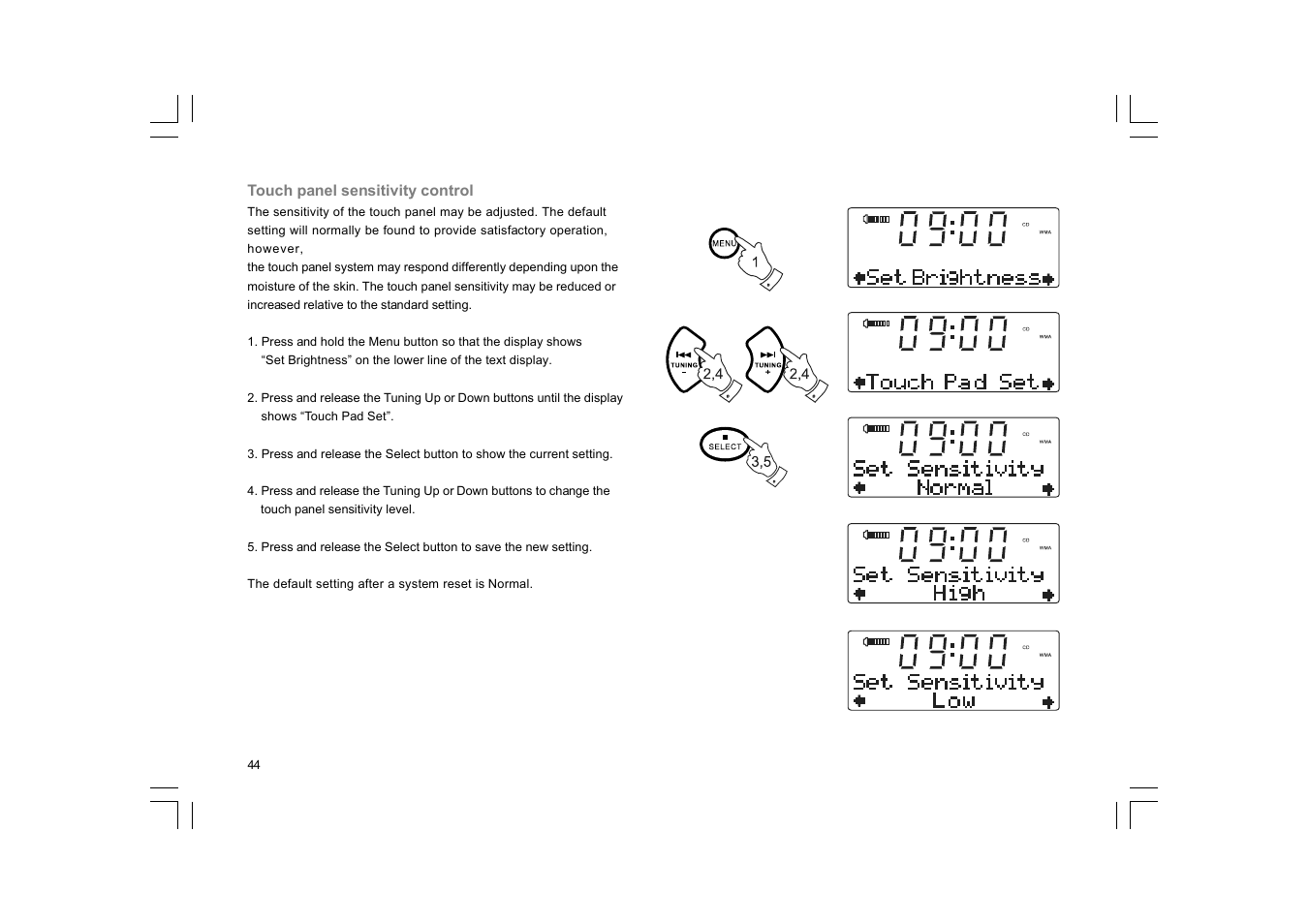 Sangean DDR-43+ (R1) User Manual | Page 46 / 49