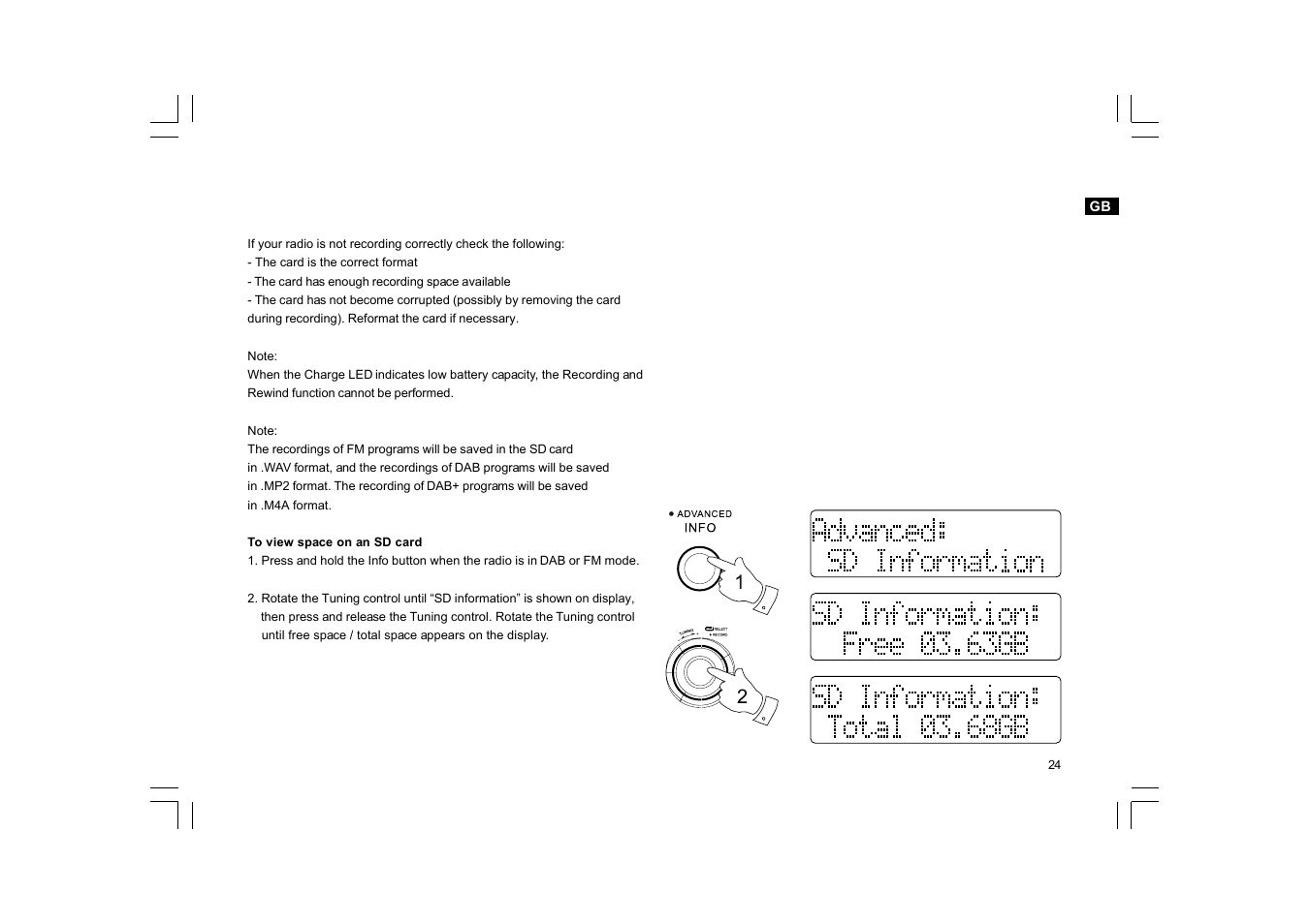 Sangean DPR-17 (V1) User Manual | Page 25 / 31