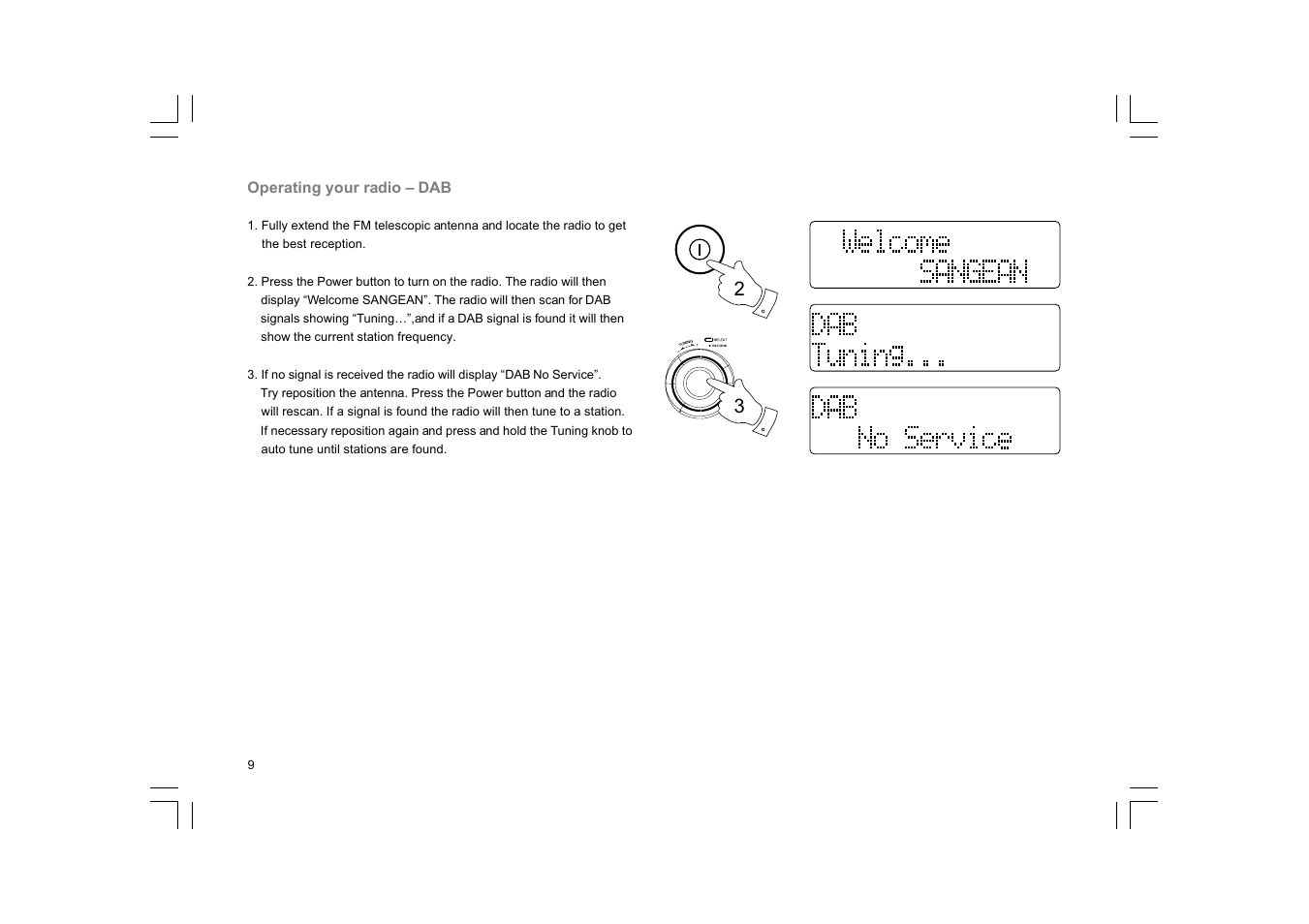 Sangean DPR-17 (R1) User Manual | Page 10 / 31