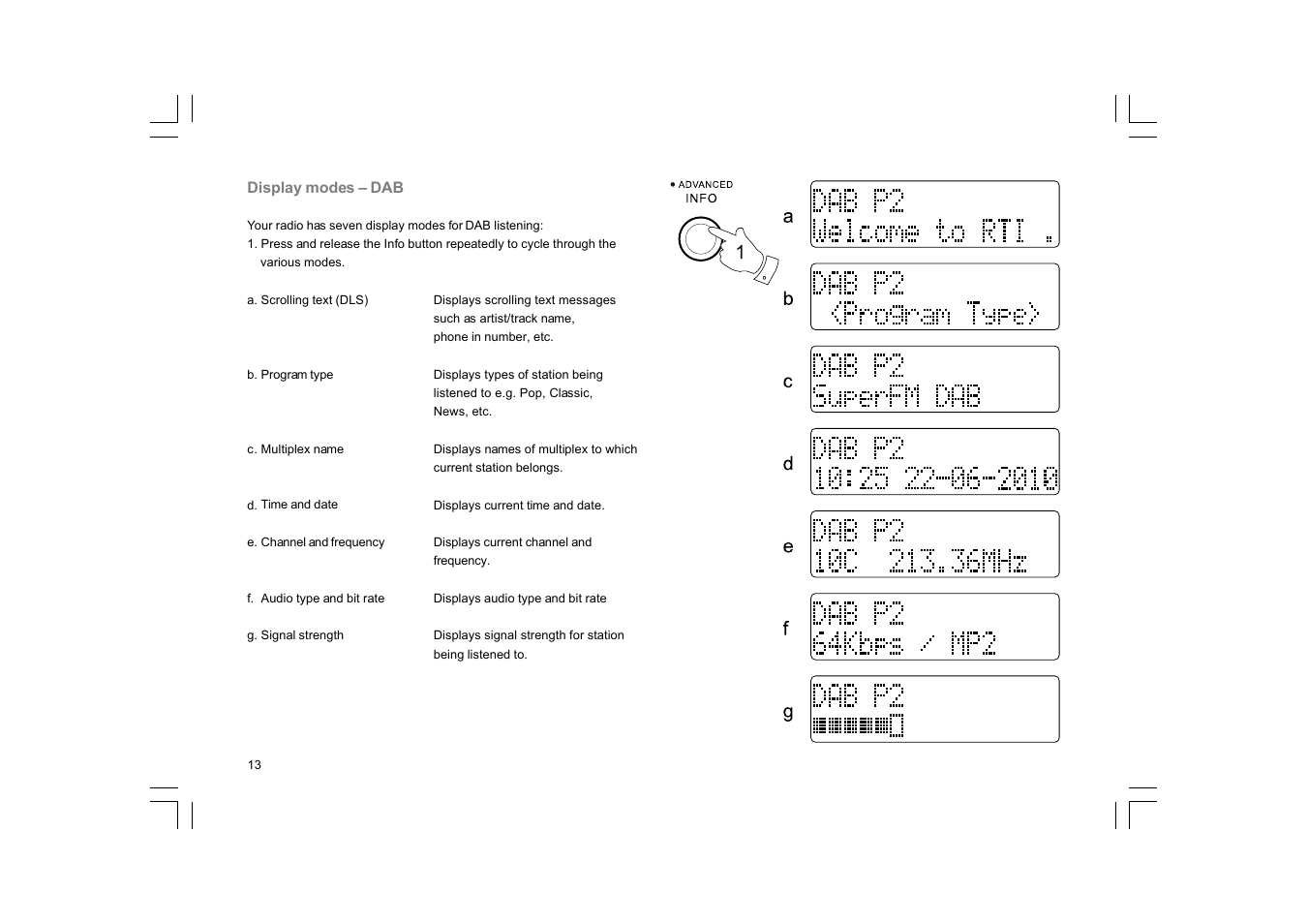 Sangean DPR-17 (R1) User Manual | Page 14 / 31