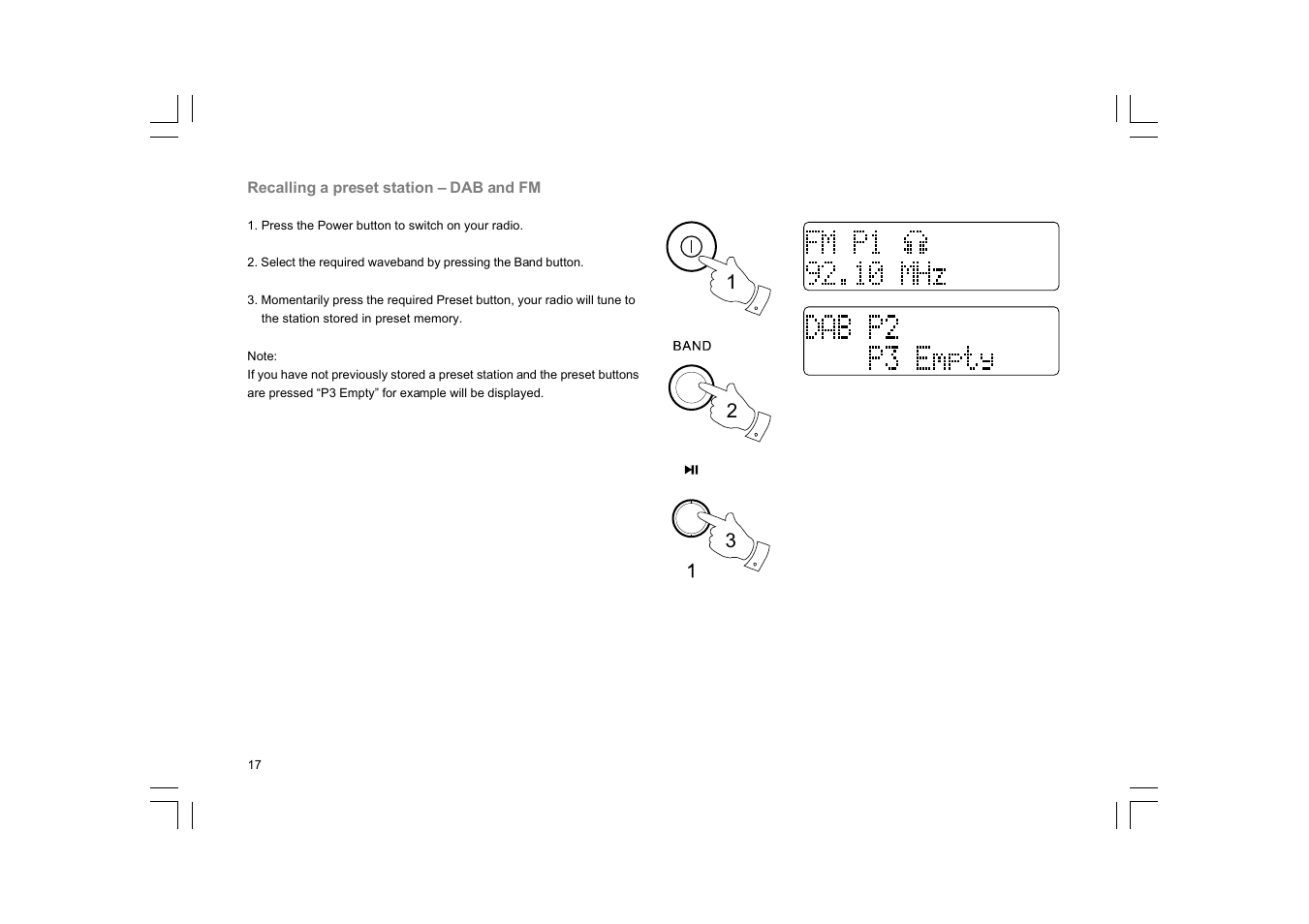Sangean DPR-17 (R1) User Manual | Page 18 / 31