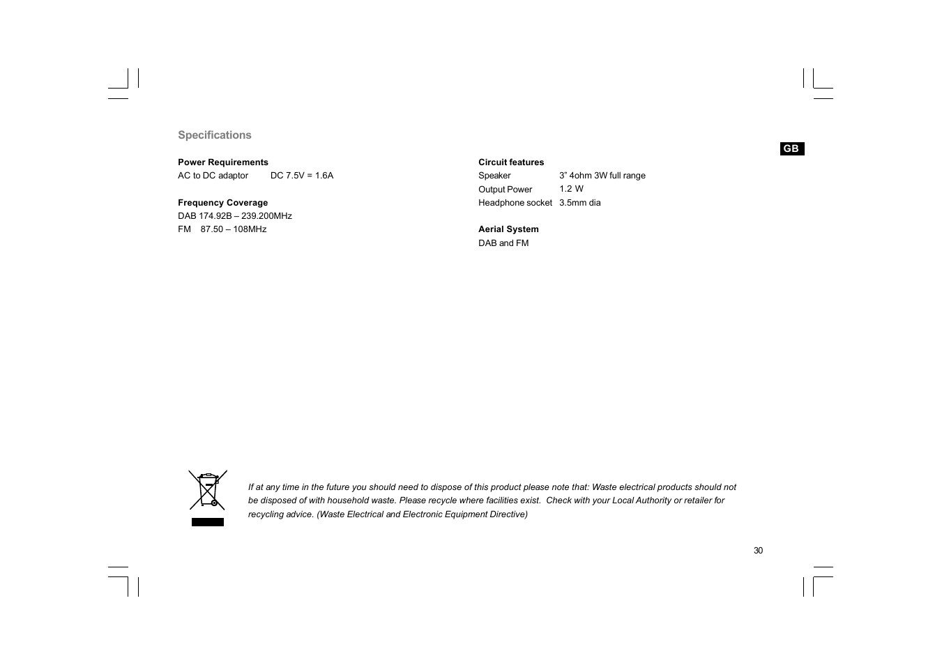 Sangean DPR-17 (R1) User Manual | Page 31 / 31