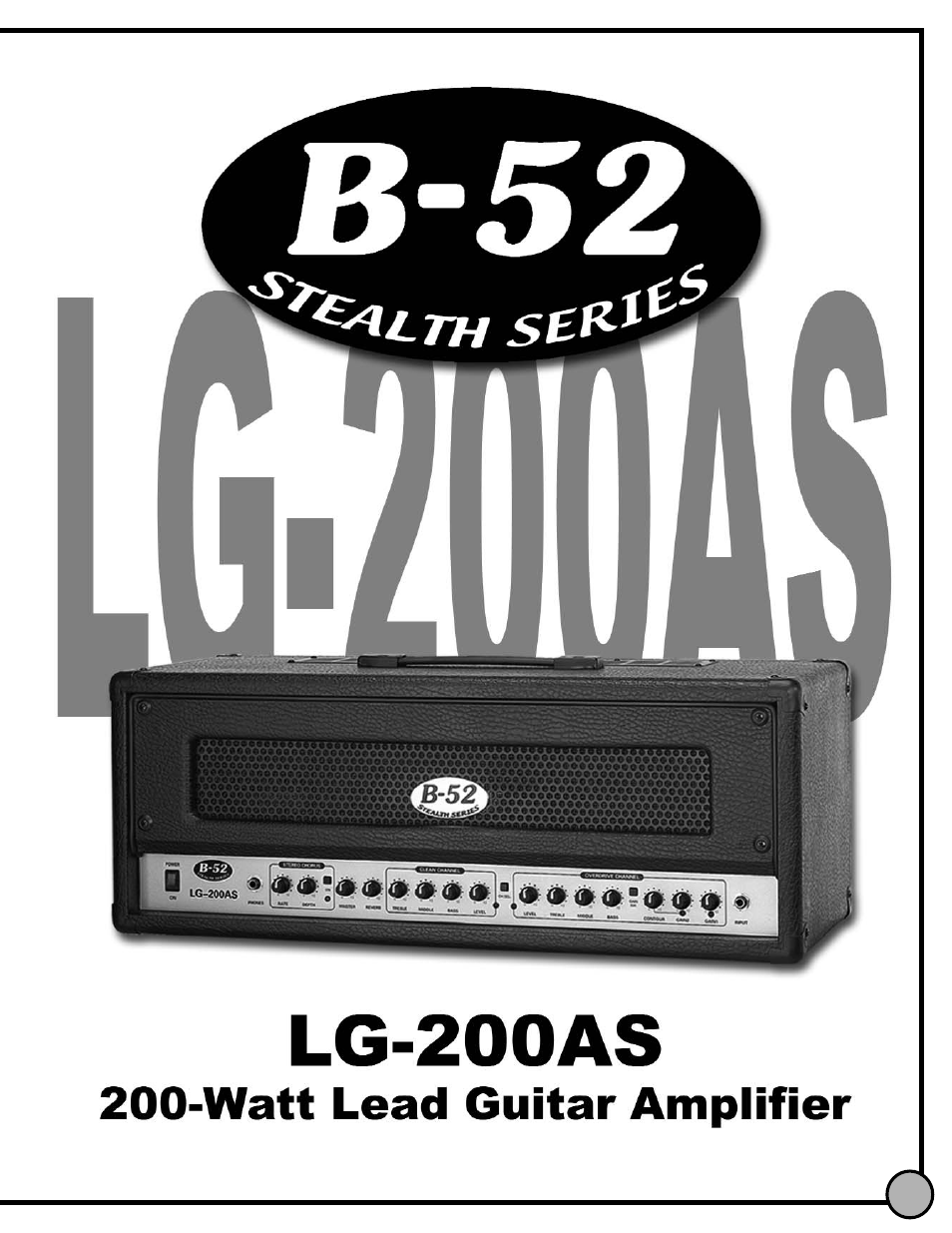 ETI Sound Systems, INC LG-200AS User Manual | 4 pages