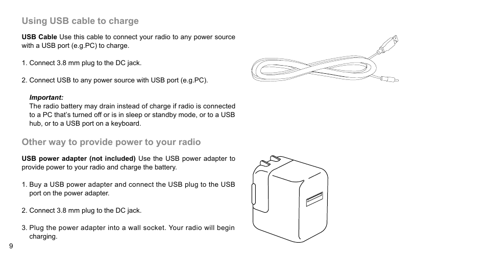 Sangean DPR-65 Basic Black (V1) User Manual | Page 10 / 32