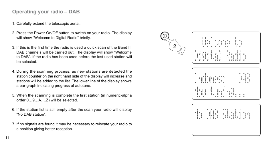 Sangean DPR-65 Basic Black (V1) User Manual | Page 12 / 32