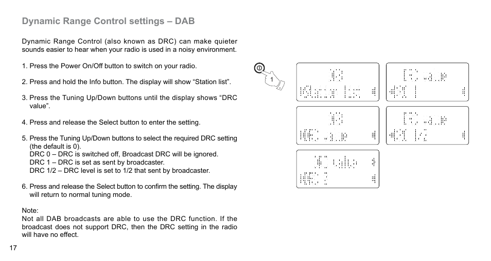 Sangean DPR-65 Basic Black (V1) User Manual | Page 18 / 32