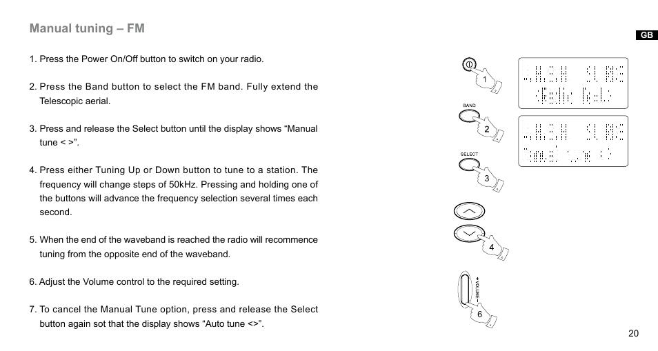 Sangean DPR-65 Basic Black (V1) User Manual | Page 21 / 32