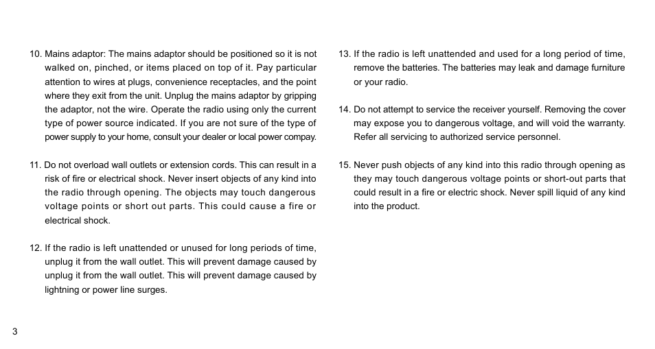 Sangean DPR-65 Basic Black (V1) User Manual | Page 4 / 32