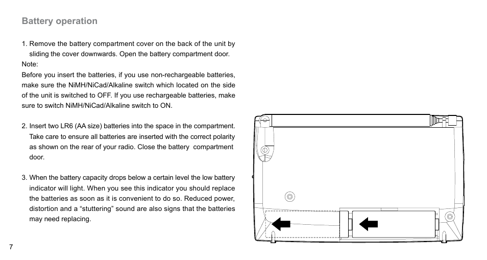 Sangean DPR-65 Basic Black (V1) User Manual | Page 8 / 32