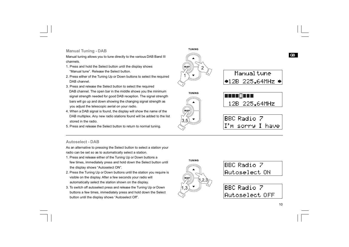 Sangean DPR-99+ (R1) User Manual | Page 11 / 25