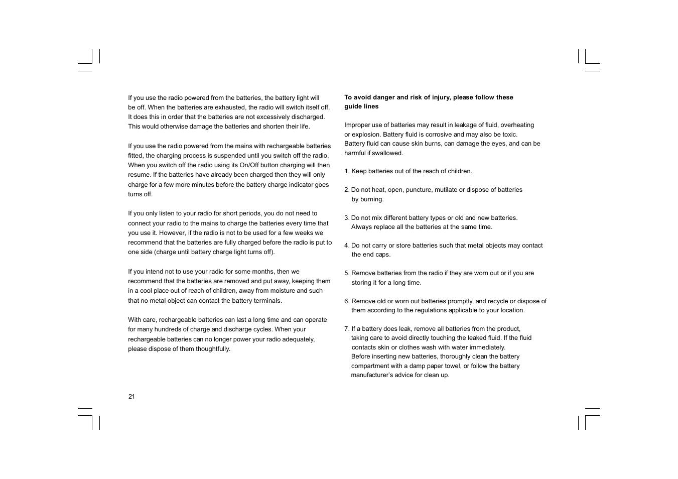 Sangean DPR-99+ (R1) User Manual | Page 22 / 25