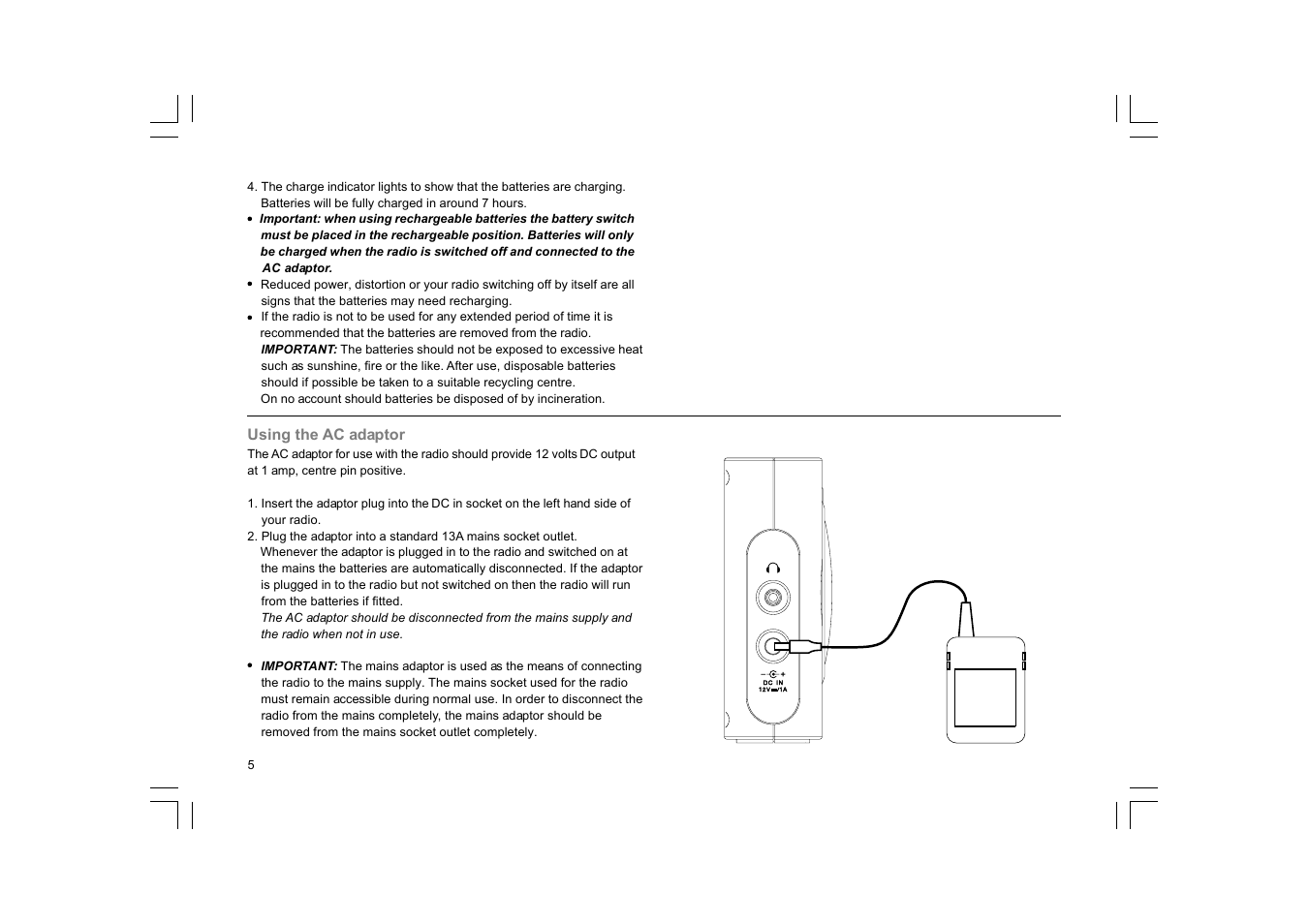 Sangean DPR-99+ (R1) User Manual | Page 6 / 25