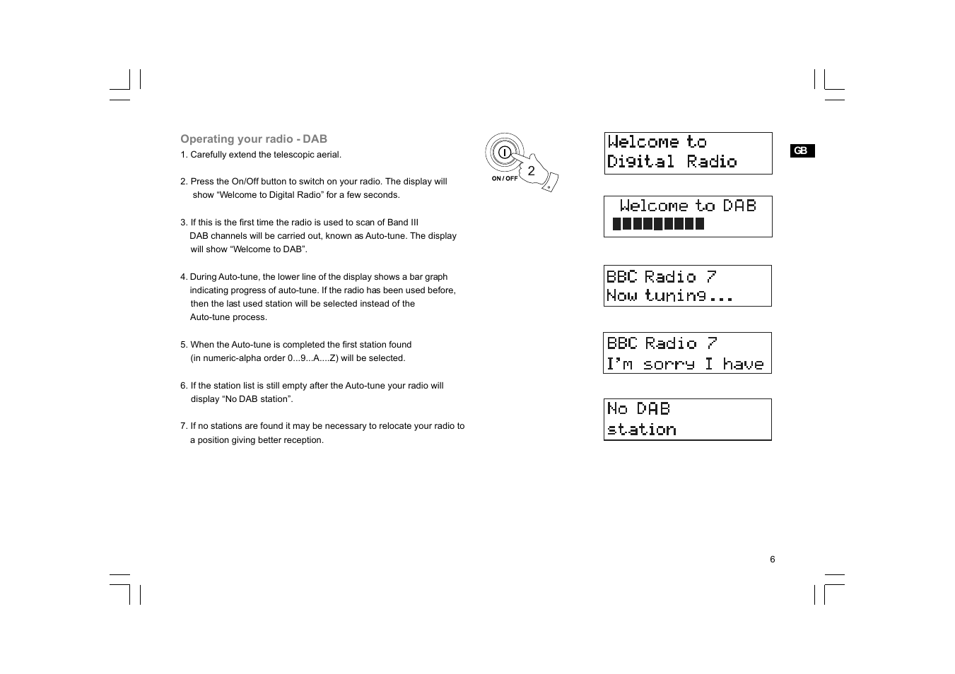 Sangean DPR-99+ (R1) User Manual | Page 7 / 25