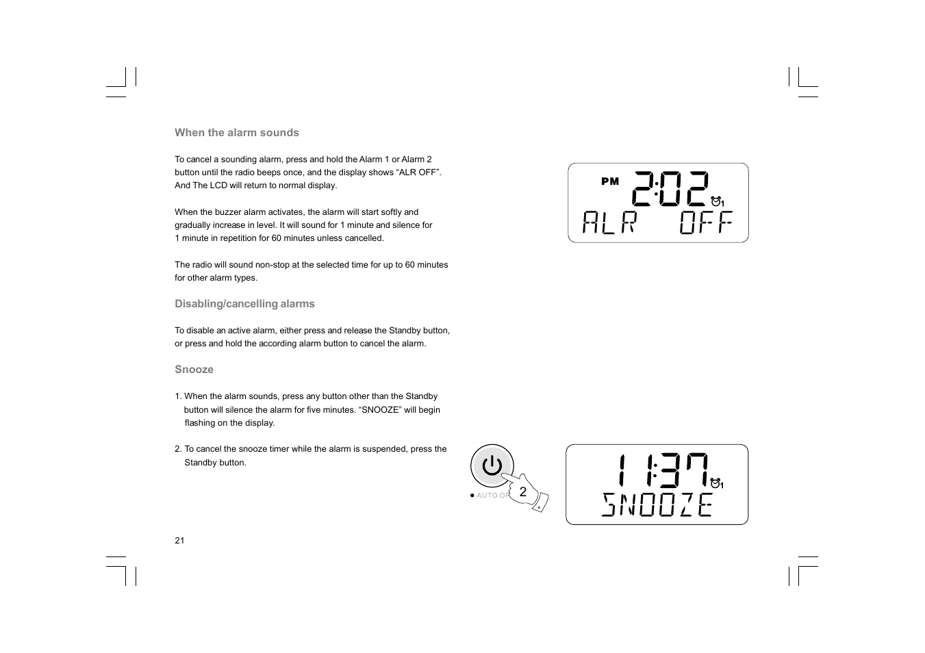 Sangean K-200 (V1) User Manual | Page 22 / 29