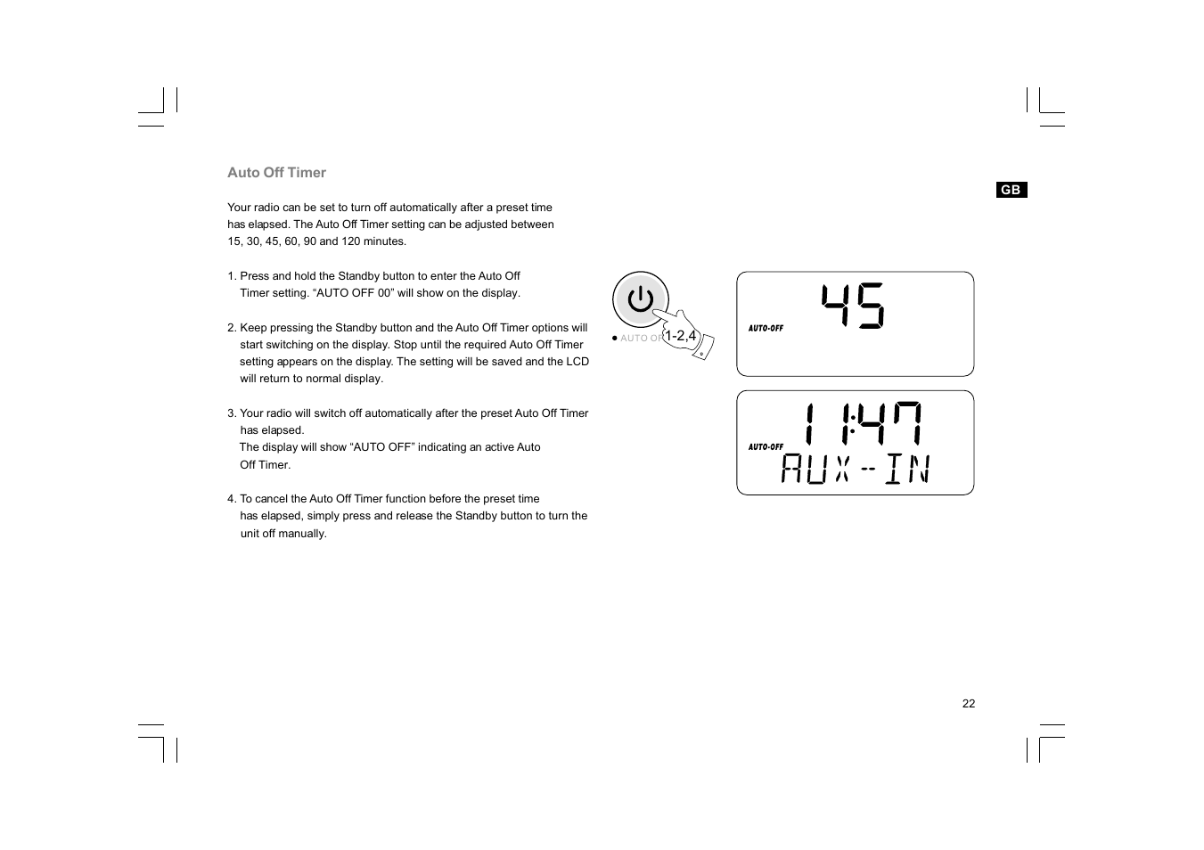 Sangean K-200 (V1) User Manual | Page 23 / 29