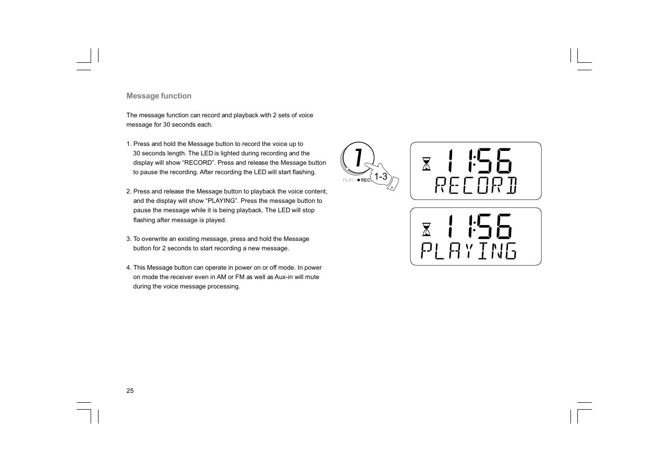Sangean K-200 (V1) User Manual | Page 26 / 29